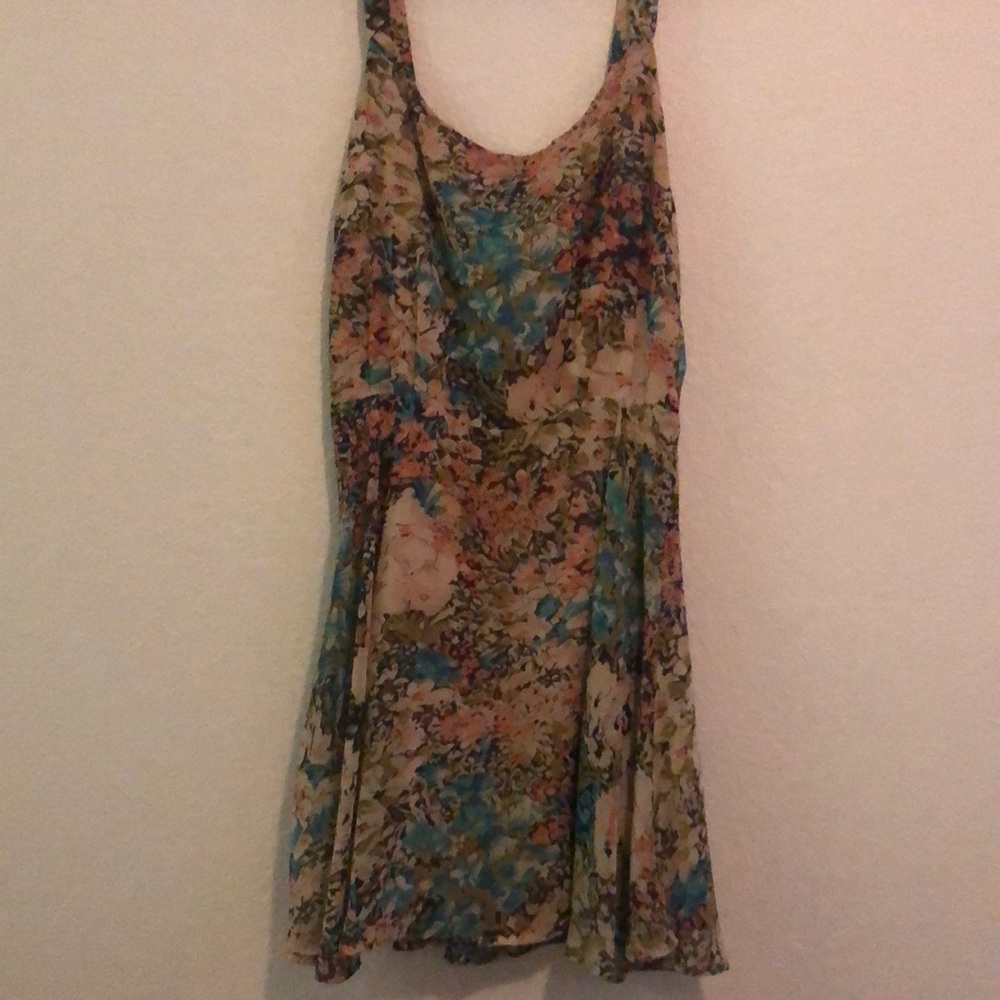 Floral dress size medium